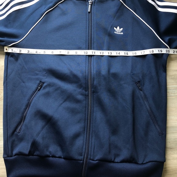 Adidas Women’s SST Track Jacket Navy Blue Size M - Picture 5 of 7